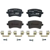 Brembo Jarrupalasarja Xtra P 85 100X, takana