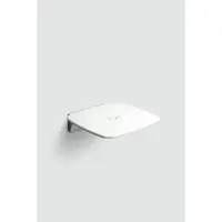 Gedy Wall-mounted folding seat - White