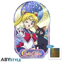 Abystyle - Sailor Moon - Sailor Moon & Luna Sticker (Vinyl) - Tarrat