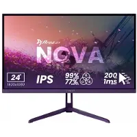AROZZI Nova 24″, 60,5 cm (23.8"), 1920 x 1080 pikseliä, Full HD, LED, 1 ms, Purppura (AZ-NO-24T1K200-PP)