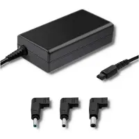 Qoltec Power adapter designed for HP 65W 3plugs