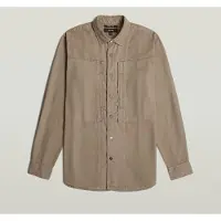 G-Star Panelled Pocket Regular Shirt - Brown - Men