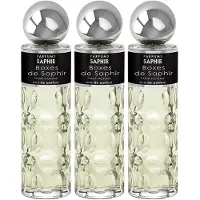 Saphir Boxes 200ml Eau De Parfum 3 Yksiköt