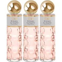 Saphir Kisses 200ml Eau De Parfum 3 Yksiköt