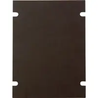 Fibox Seinäkaapin asennuslevy SOLID P, muovi 528 x 254 x 5 mm 6030-kaappiin 6030-kaappiin