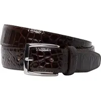 Hackett for man. HM413616 Nicole brown belt (26), Casual, Leather