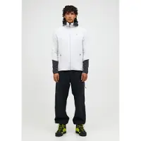 Peak Performance M Rider Essentials Midlayer Zip Hood Antarctica/Motion Grey - XL