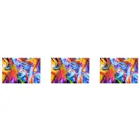 Jojomino 3X Rainbow Flames Hydrographic Film Water Transfer Printing Film Dip Film 50cmX100cm