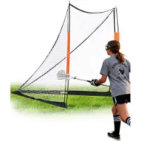 Vevor Lacrosse-maali, 6' x 6' Lacrosse-verkko, kannettava Lacrosse-maali kantolaukulla, lasikuitutangolla varustettu takapihan Lacrosse-harjoitteluväline, helppo asentaa Collegiate-maali, täydellinen