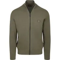 BOSS Kanozip_S - Khaki green - XXL