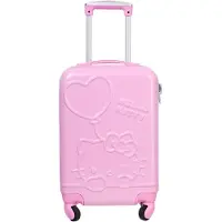 Hello Kitty Matkalaukku 42L, Vaaleanpunainen