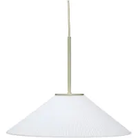 Hubsch Solid katovalaisin 44 cm, hiekanvärinen/valkoinen