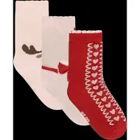 Minymo 3-Pack Socks - Pink - 31\34