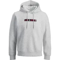 Jack & Jones Collegepaita 'JJMUNK' karmiininpunaine / musta / meleerattu valkoinen