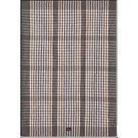 Lexington - Raidallinen keittiöpyyhe 50x70 cm grey/white/fudge