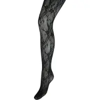 Vero Moda Vmmonroe Lace Tights - Black - ONE SIZE