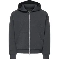Only & Sons Onsgoyle Boxy Ls Scuba Zip Hoodie Sweat - Grey - XXL