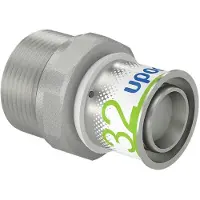 Uponor s-press plus adapter male thread 32 mm x 114