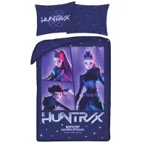 Halantex SP. z.o.o. vuodevaatesetti K-POP Demon Hunters Huntrix Dark, 140x200, 2-osainen