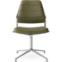 Vipp 454 Työtuoli - Toimistotuolit Nahka Bosco Leather - 45431G01