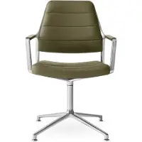 Vipp 455 Työtuoli - Toimistotuolit Nahka Bosco Leather - 45531G01P