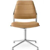 Vipp 454 Työtuoli - Toimistotuolit Nahka Camel Leather - 45471G01
