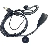 Jojomino Earhook Walkie Talkie -kuulokemikrofoni, jossa on MIC M -pistoke, yleiskäyttöinen hotellirakennustyömaille