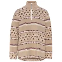 Kari Traa Women's Ruthie Midlayer Half Zip Mocha Välikerrospuserot XS
