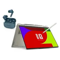 Lenovo Yoga 7 2-in-1 14 R7-32GB-1TB + Earbuds AMD Ryzen AI 7 445 Processor 2.00 GHz up to 4.60 GHz, Windows 11 Home 64, 1 TB SSD M.2 2242 PCIe Gen4 QLC