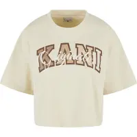 Karl kani Paita kerma / ruskea / offwhite