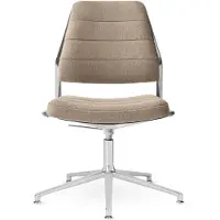 Vipp 454+ Swivel Chair - Toimistotuolit Nahka Tide - 454+33G01