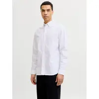 Jack & Jones Jjeharvey Oxford L/S Shirt Noos - White - XXL