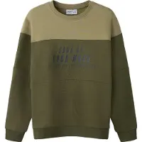 Name it Collegepaita 'NKMVEMIL' tummansininen / khaki / oliivi