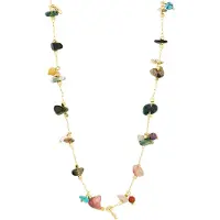 Pilgrim Here Necklace Gold-Plated/Multi - Gold - ONE SIZE