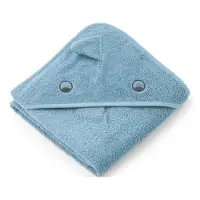 Liewood Albert Pyyhe + Huppu, Dino Beach Blue