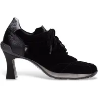 Hispanitas for woman. HI265144 Black Saigon shoe (40), Leather, 8 to 10 cm, None, Party