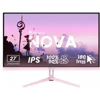 AROZZI 27" Nova IPS, 180Hz (OC) QHD -pelimonitori, pinkki