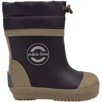 Mikk-Line Wellies Winter Mix - Barefoot - Purple - 23