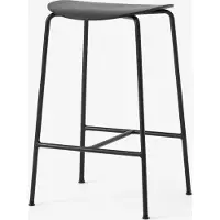 &tradition Pavilion Av37 Counter Baarijakkara Lakattu Pähkinä - Baarijakkarat Teräs Lacquered Walnut - 139863A247