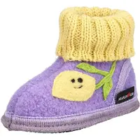 Haflinger Tossu - Hüttenschuh Lemon - Orchidee - - 24 - Tossut