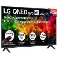 LG 50" QNED 80 evo 4K Mini LED TV (2026)