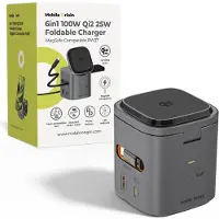 Mobile Origin 100W Qi2 25W Foldable Charger PW37 MagSafe Compatible