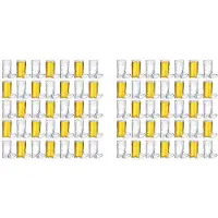 Typecat 72 Pieces 1 OZ Clear Cowboy Glasses Cowboy Boot Shot Glasses Plastic Western Cowboy Glasses Transparent