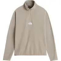 The North Face M Glacier 1/4 Zip - Embroidered Logo - Beige - S