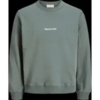 Jack & jones Jornorrebro Emb Sweat Crew Noos Jnr - Khaki green - 152