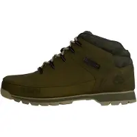 Timberland Nauhabootsit 'Euro Sprint Hiker' tummanvihreä
