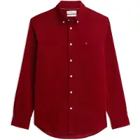 Tommy Hilfiger Solid Corduroy Rf Shirt - Burgundy - S