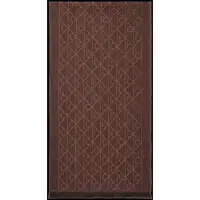 Calvin Klein Tonal Aop Jcq Lw Scarf - Brown - ONE SIZE