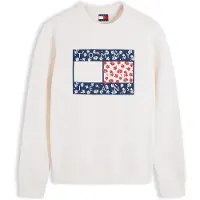 Tommy Hilfiger Collegepaita 'NOVELTY' laivastonsininen / punainen / valkoinen