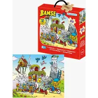 Kärnan Egmont Bamse Polkupyörät Puinen Palapeli 20 Palaa